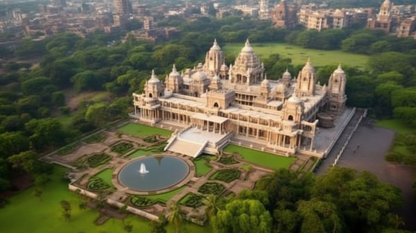 Der Lukshmi Vilas Palace in Vadodara - einst das größte Privathaus der Welt 😮 cover